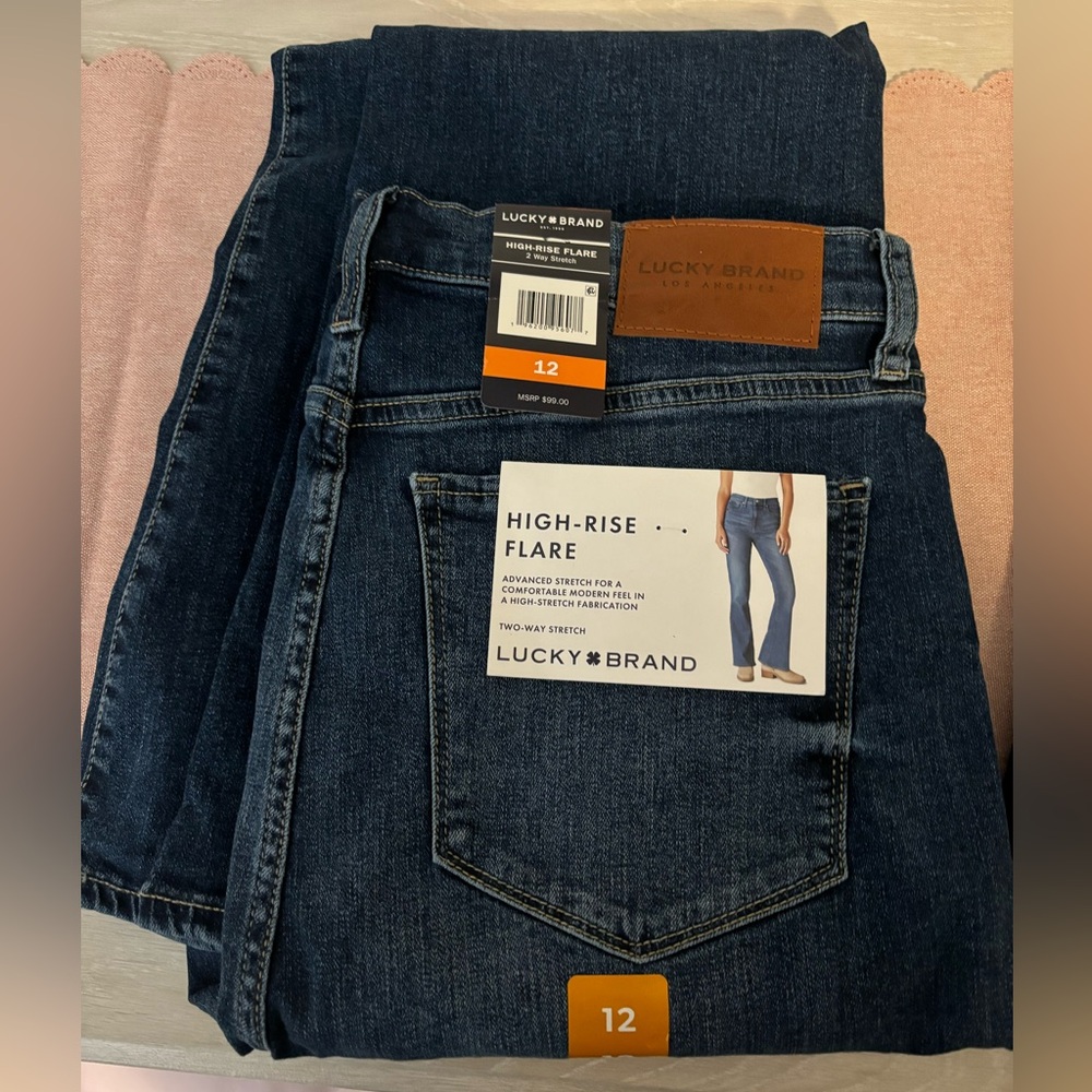 Lucky Brand High Rise Flare Jeans